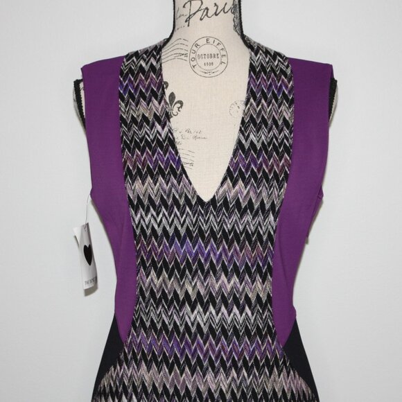 Missoni Women's Ponte-Paneled Crochet Knit Dress in size 42 / US 6 NWT MSRP 1595 - Picture 11 of 16